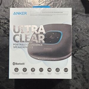 Anker PowerConf Bluetooth Speakerphone - Black and Blue
